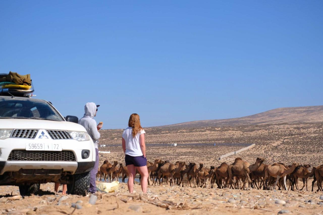 לינה וארוחת בוקר Tamraght Sunshine Surf Morocco מראה חיצוני תמונה